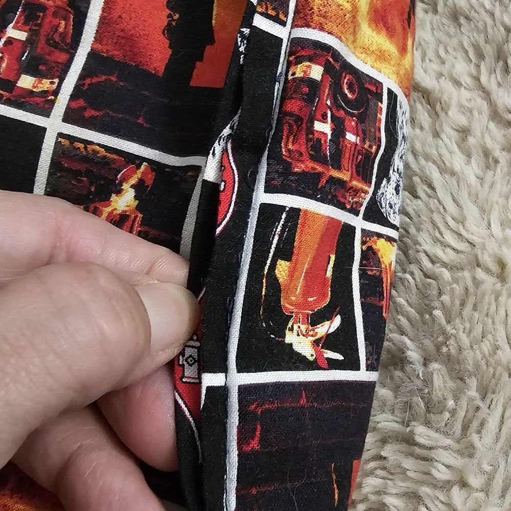 Firefighter Rescue Pattern Pillow - Picture 3 of 3